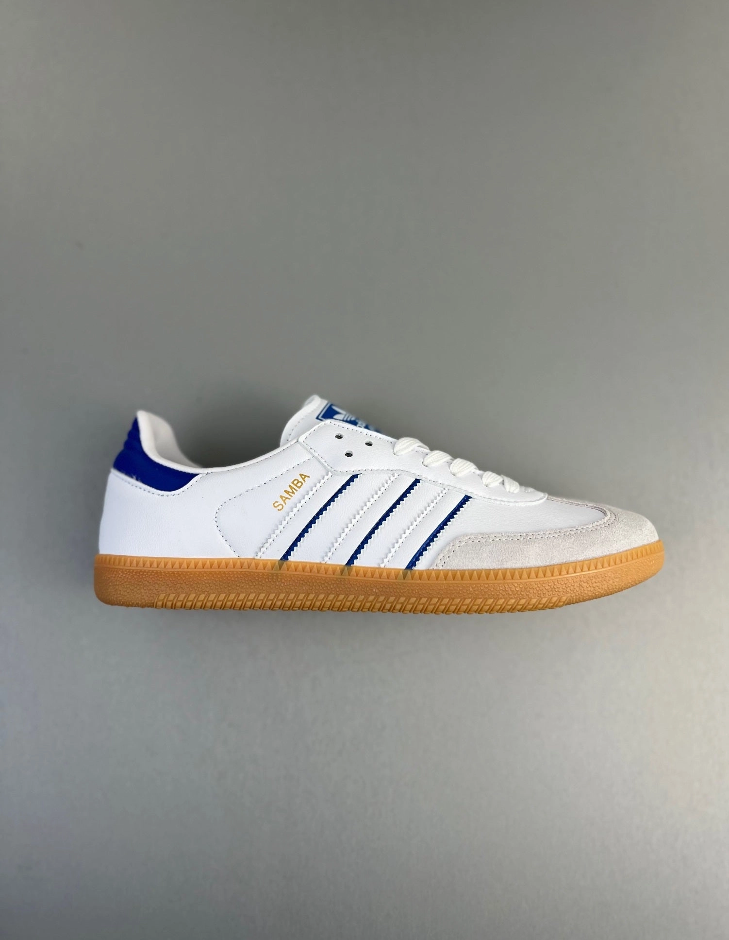 Adidas Samba Cloud White Lucid Blue Gum IG2339 Adventure Gear Timeless Fit