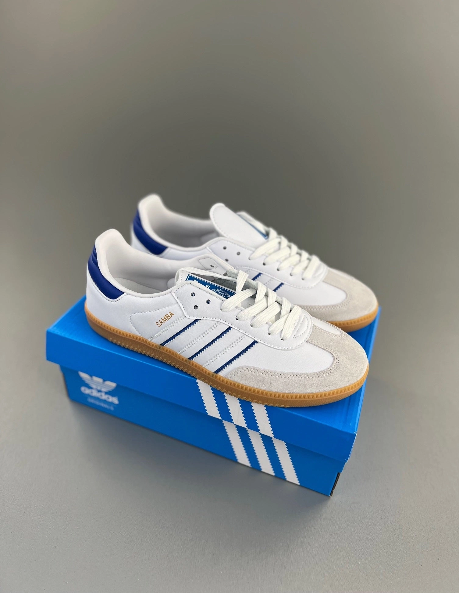 Sport Street Adidas Samba Cloud White Lucid Blue Gum IG2339