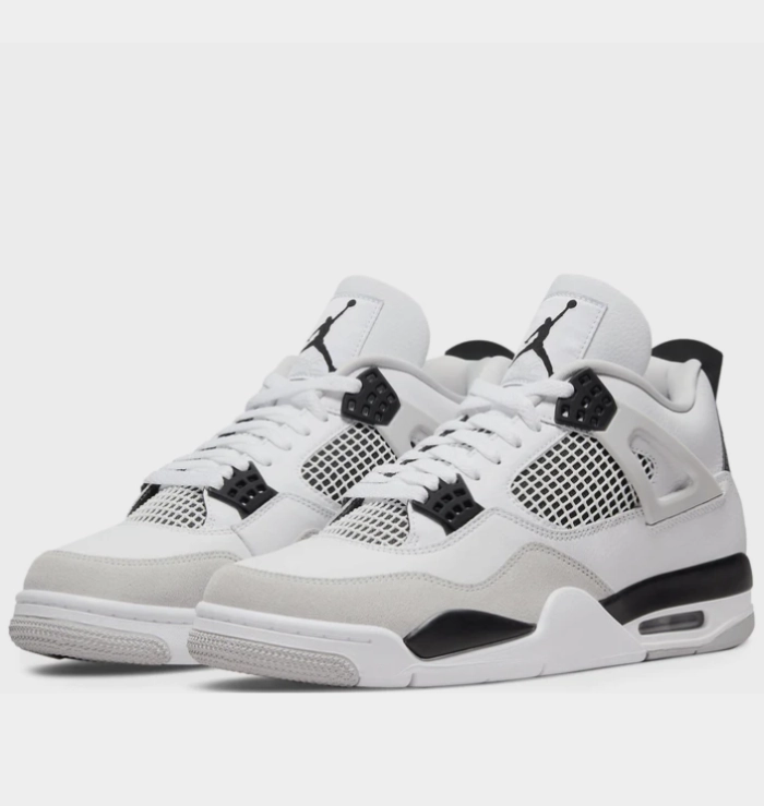 Nike Air Jordan 4 Retro Military Black Comfortable Standing Flex grooves
