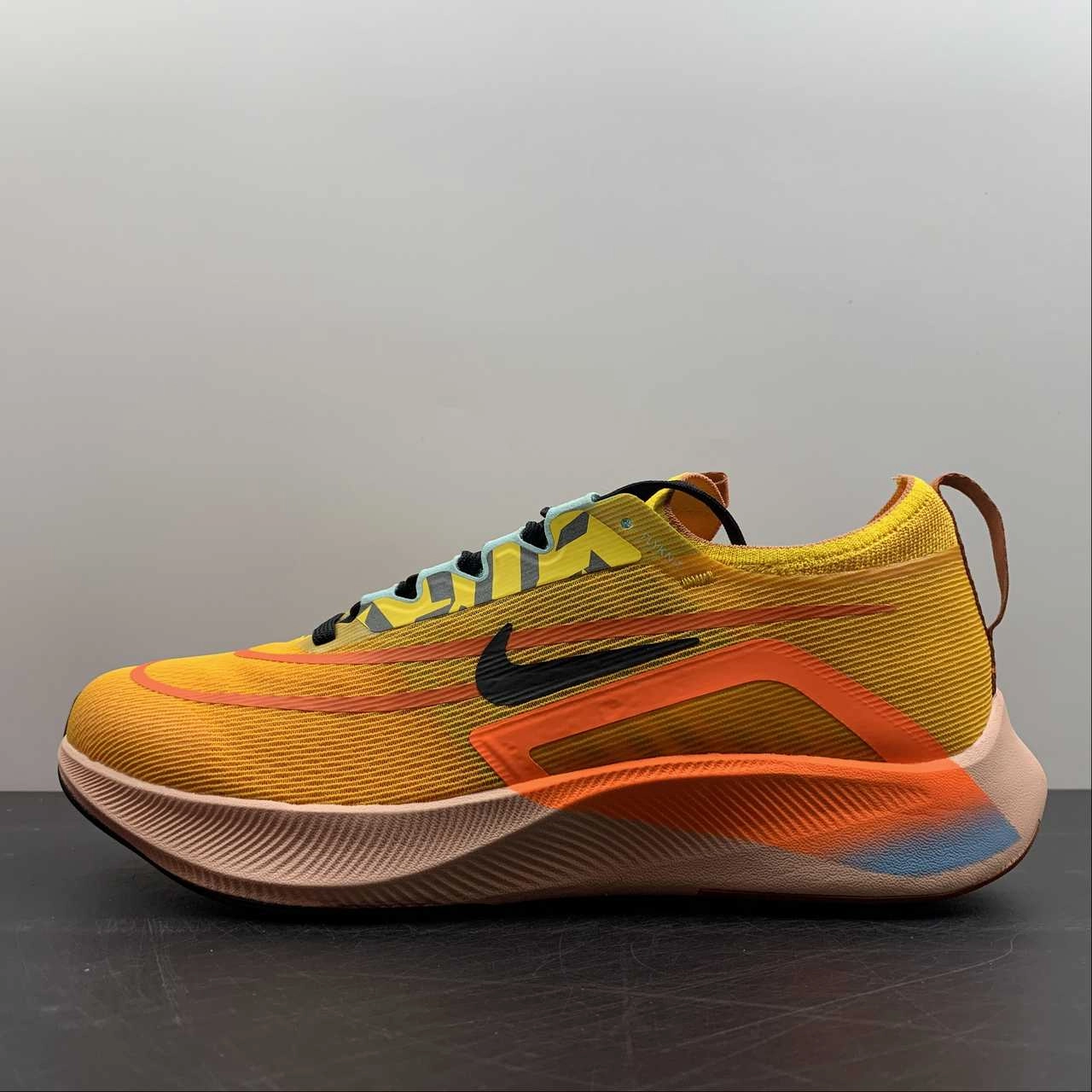 Zoom Fly 4 University Gold Black-Amarillo DO2421-739 Everyday Use Anatomical ankle collar adds support without stiffness