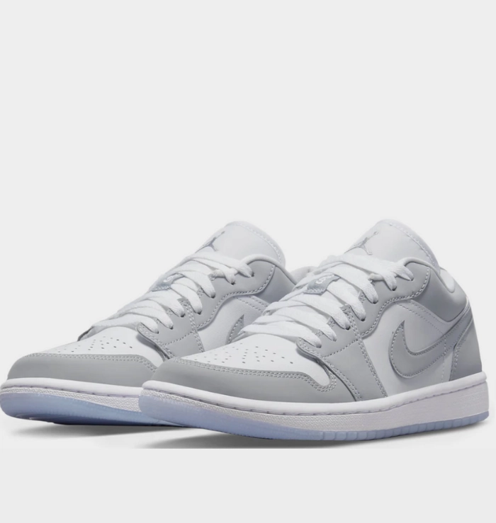 Nike Air Jordan 1 Low Grey Wolf Blue (W) All Around Wear sock liner