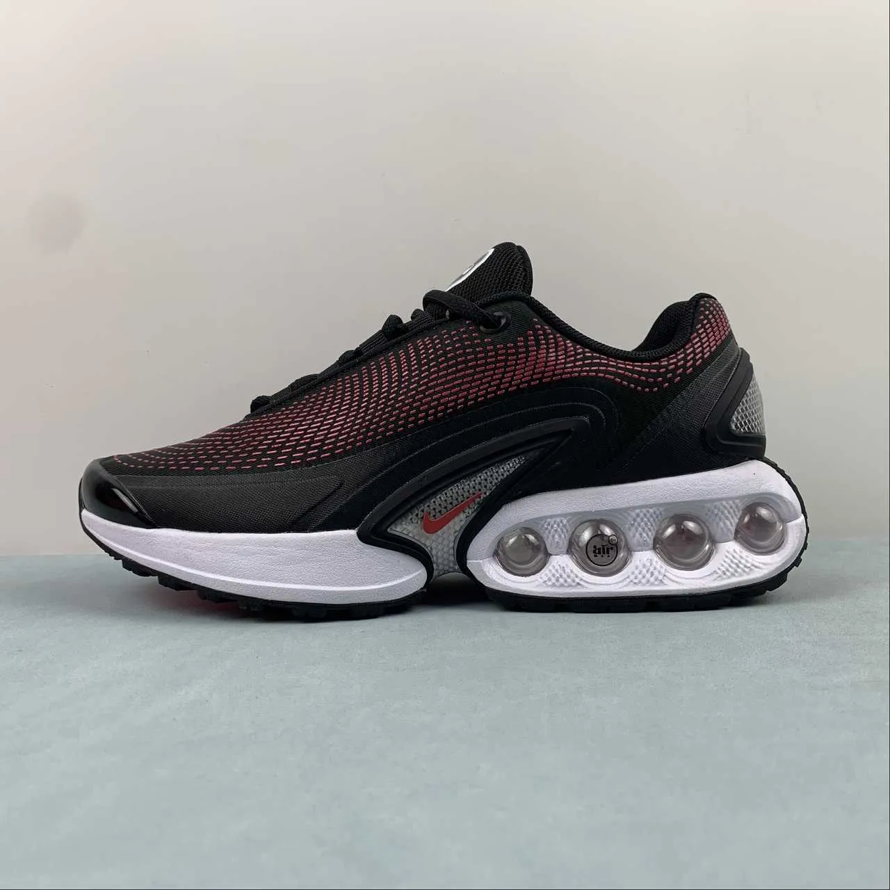 Air Max Dn Pure Platinum Hyper Royal White Black DV3337-004 tile - floor shoes Dark color