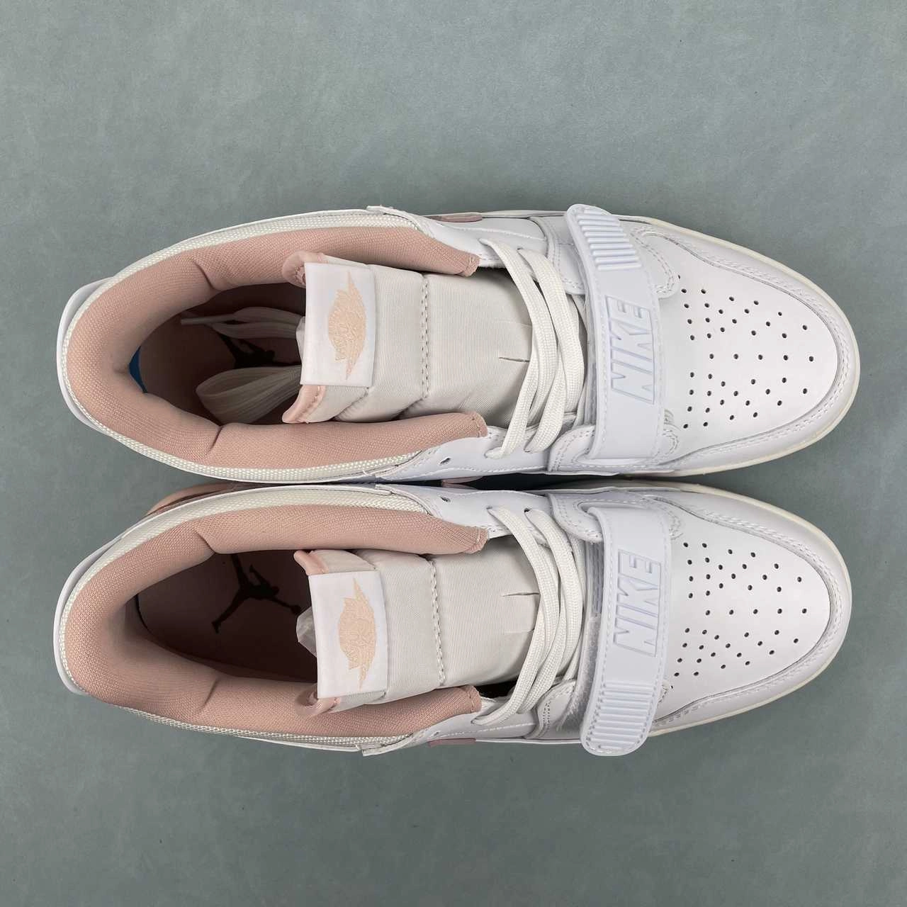 Ultra Responsive Cushion Fast Transition Air Jordan Legacy 312 Low White Pink Oxford FQ7827-116