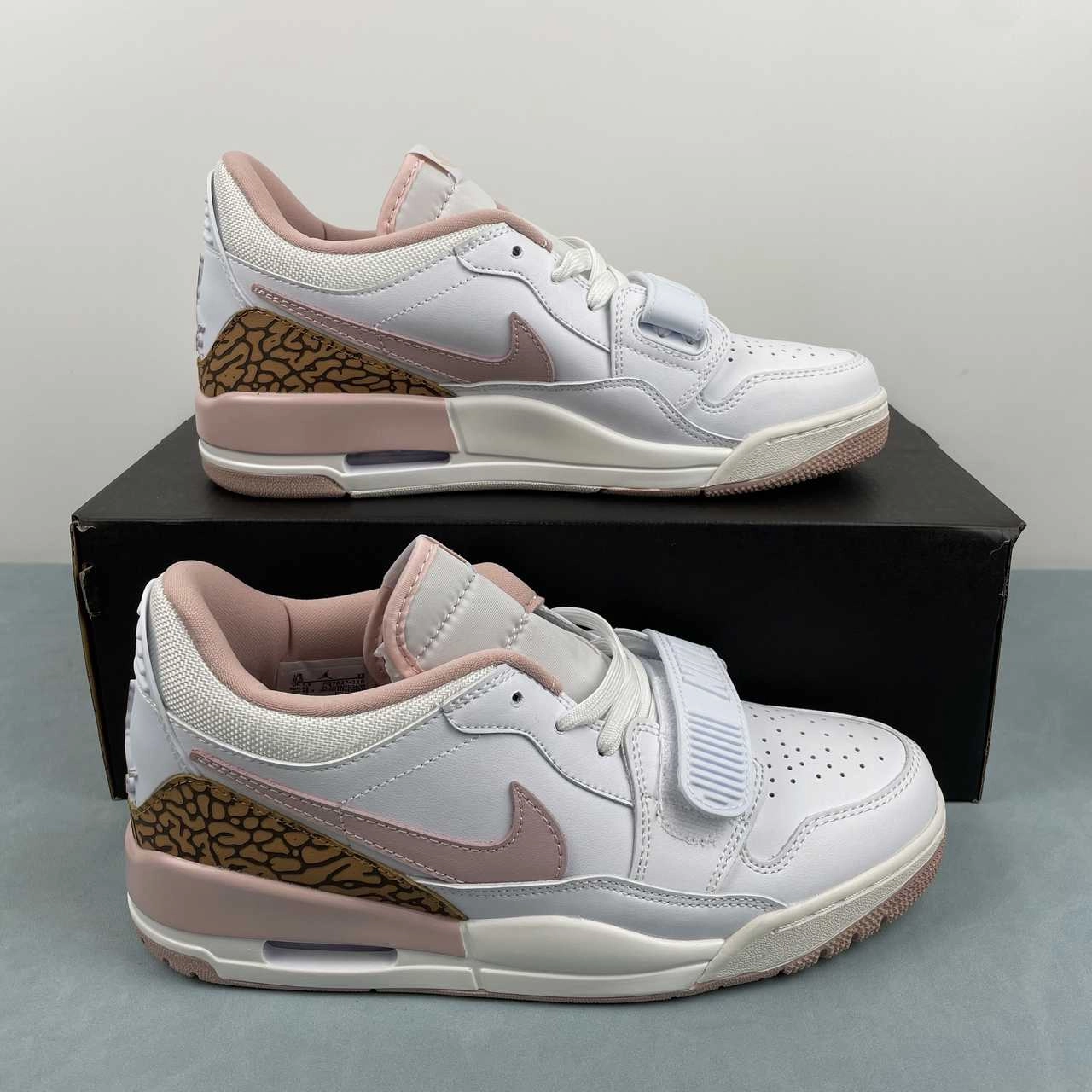 Air Jordan Legacy 312 Low White Pink Oxford FQ7827-116 Pressure Relief Footbed