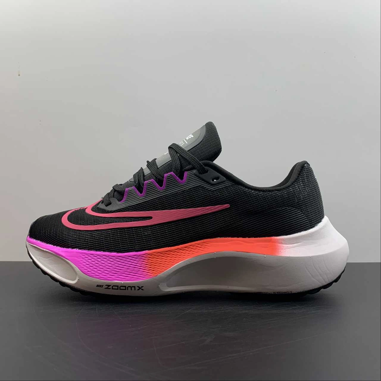 Casual Fitness Zoom Fly 5 Black White-Pink DM8968-700