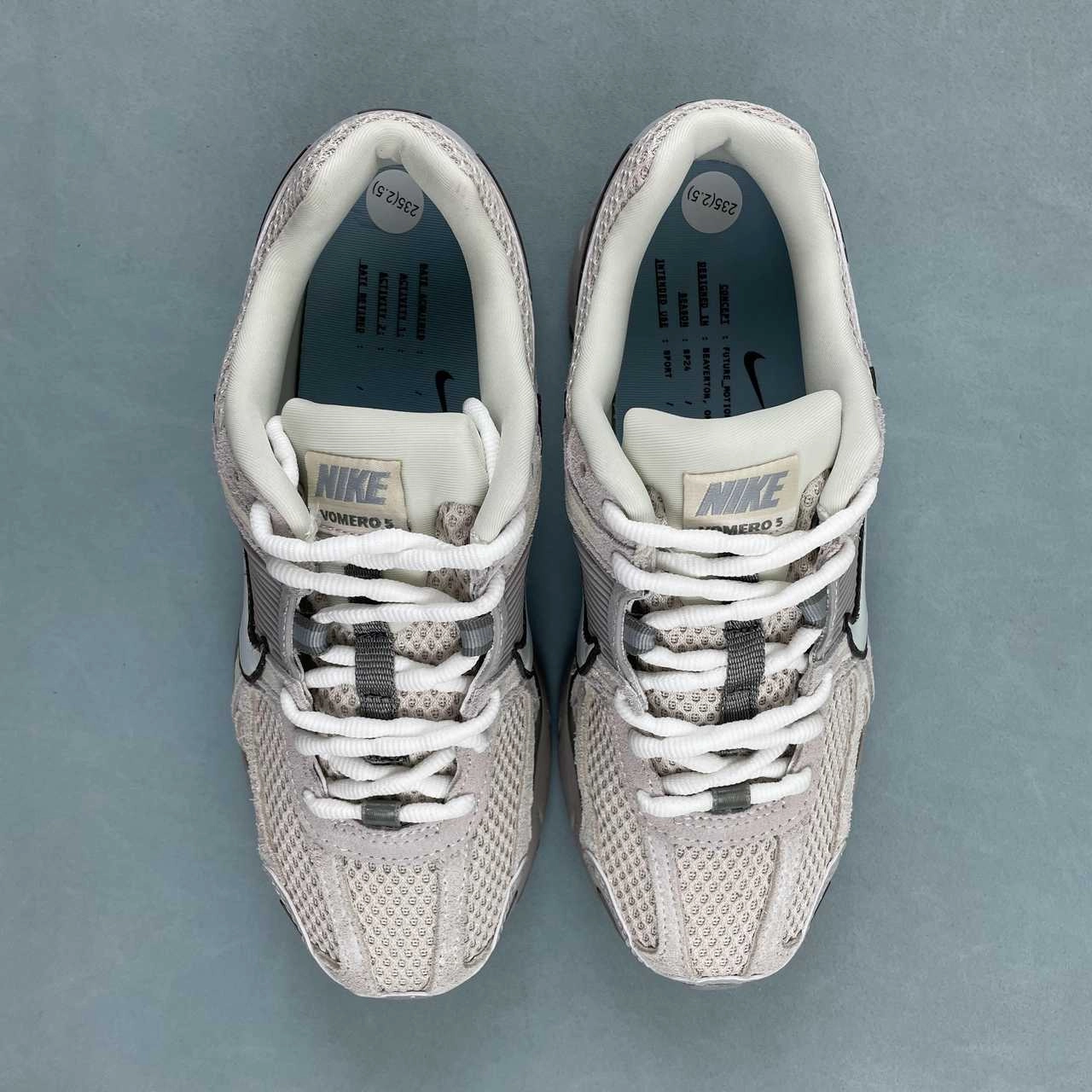 Zoom Vomero 5 Light Orewood Brown FZ3653-104 Forefoot plate enhances push-off in sprint actions