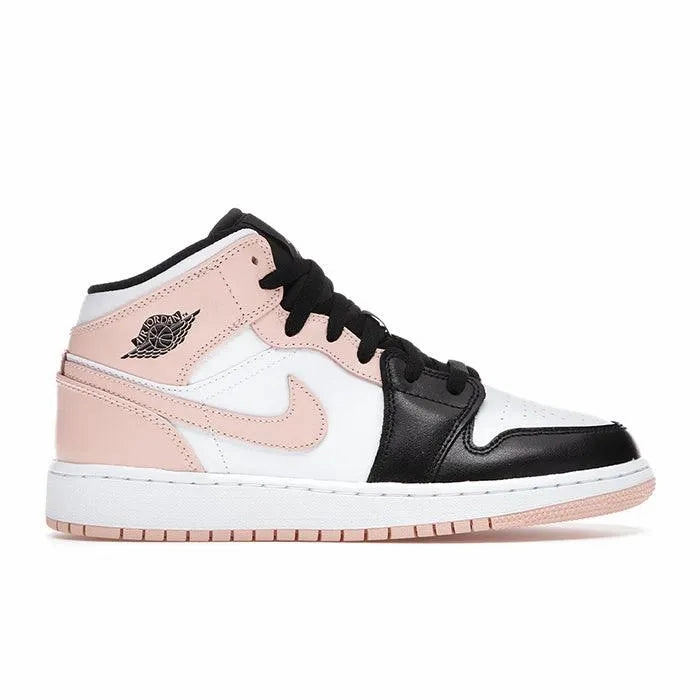 Stretchable Tongue Traction Optimized Grip Air Jordan 1 Mid Crimson Tint (GS)