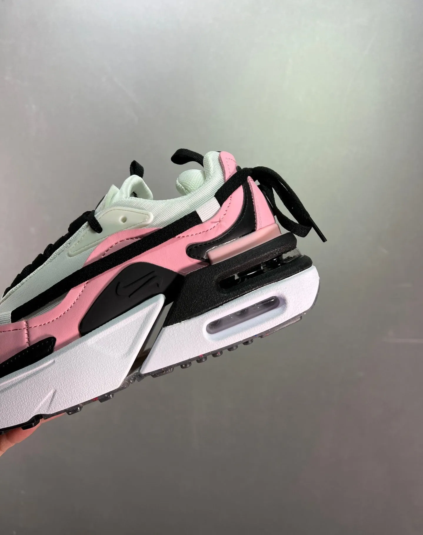 Air Max Furyosa Pink Black White DH0531-002 youth enthusiasm personal achievement running shoe charm