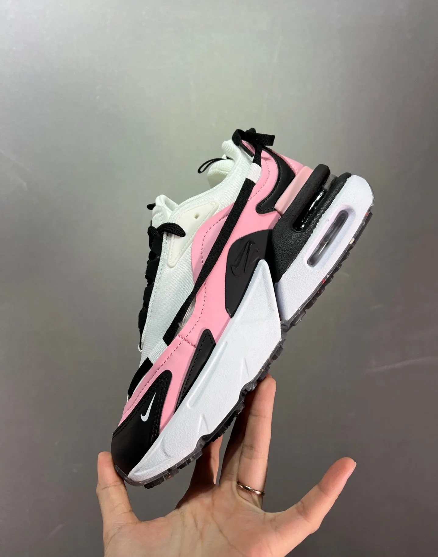 Non Marking Outsole Air Max Furyosa Pink Black White DH0531-002