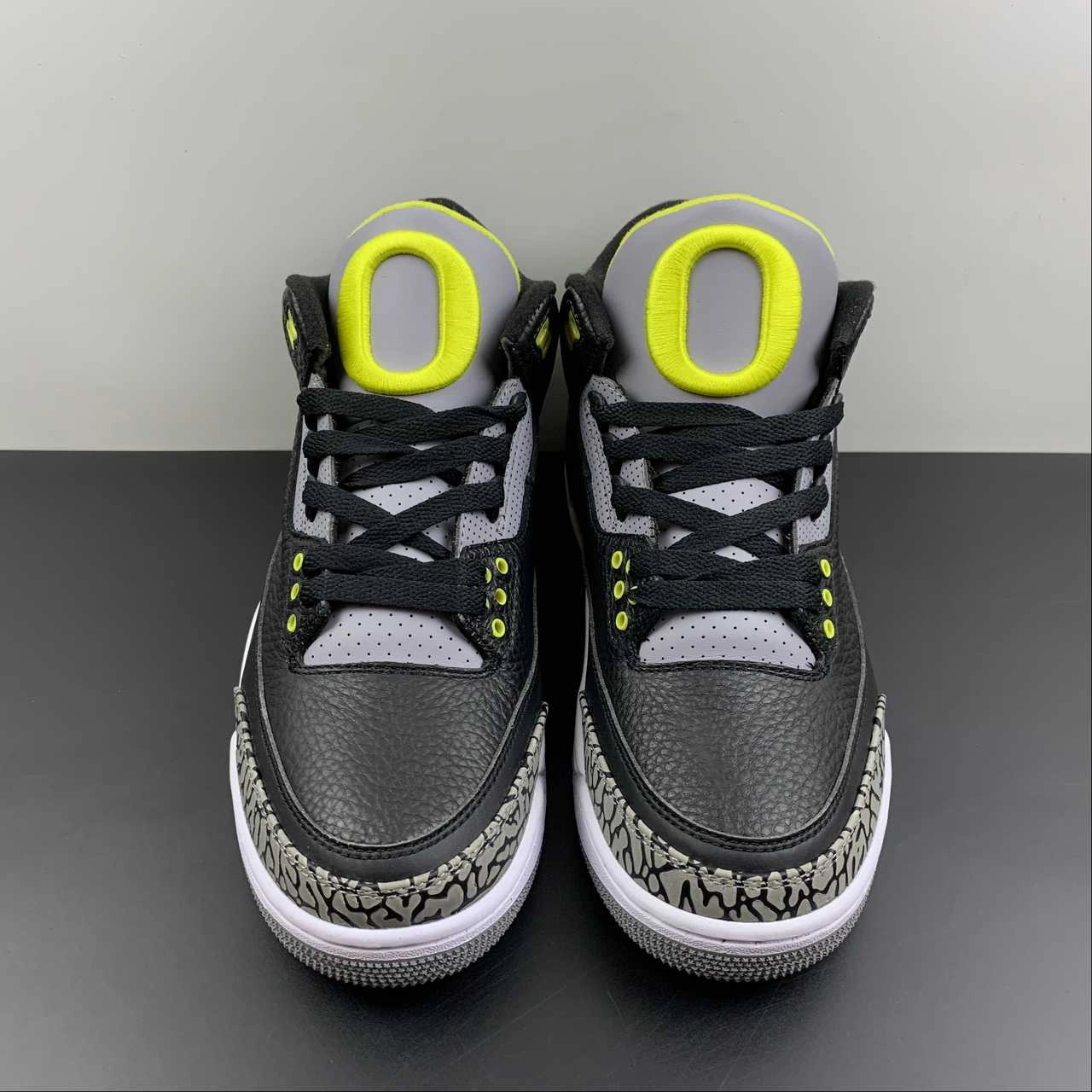 Weekend Vibes Air Jordan 3 Retro Oregon Ducks Pet Crew Black HO22-MNJDLS-5