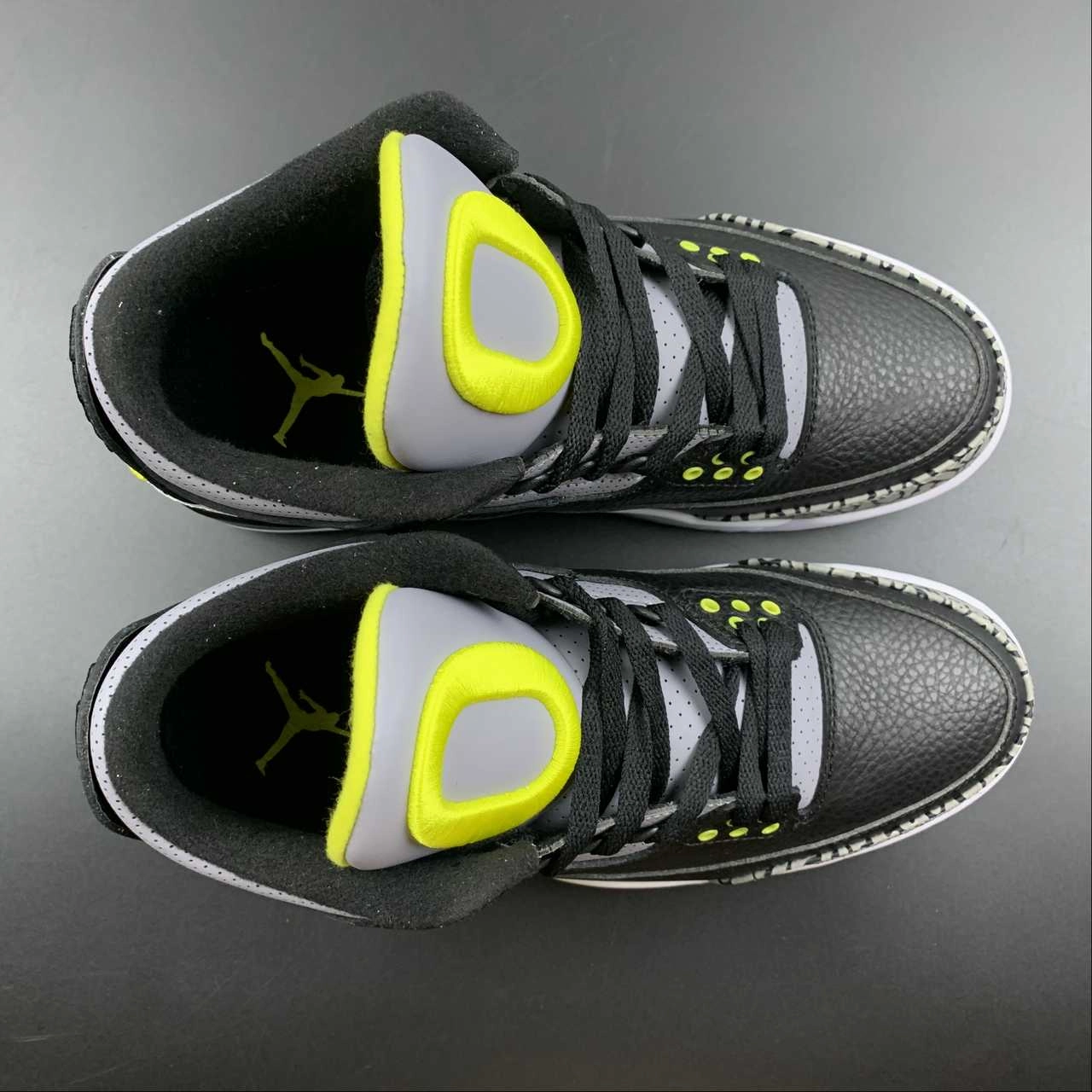 Slip On Design Air Jordan 3 Retro Oregon Ducks Pet Crew Black HO22-MNJDLS-5