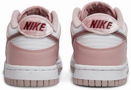 Nike Dunk Low Pink Velvet GS Ultra Cushioned Sole Sneaker Upgrade