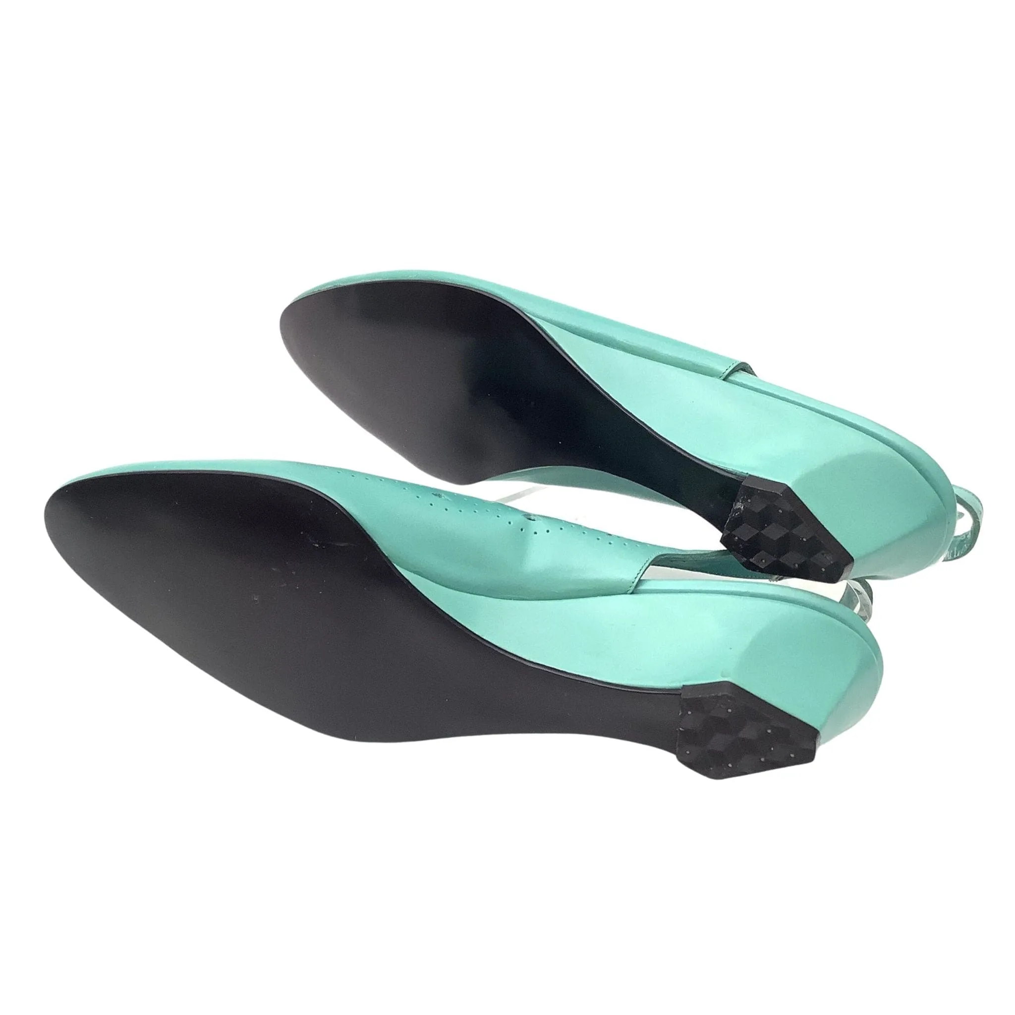 Naturalizer Teal Slingbacks