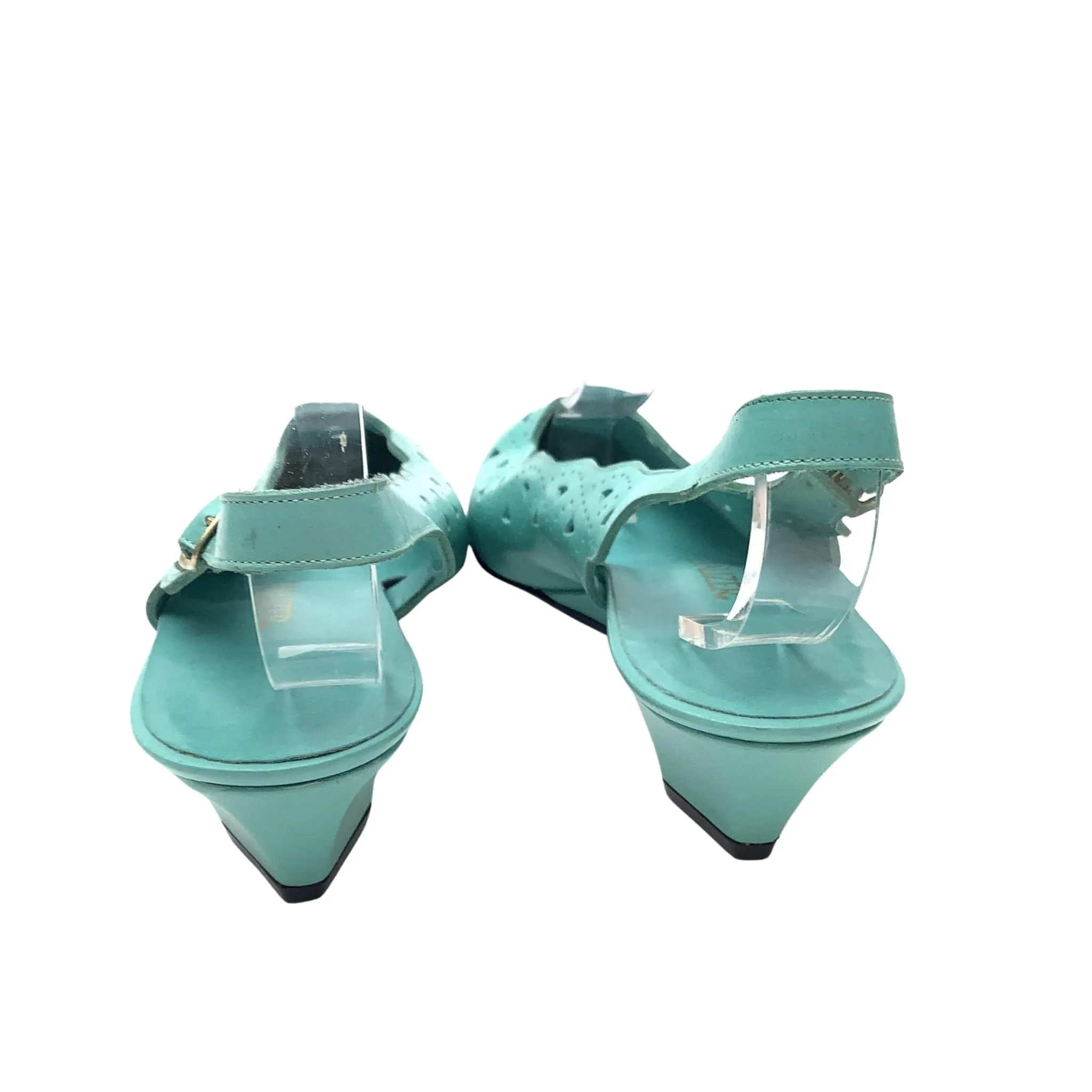 Naturalizer Teal Slingbacks