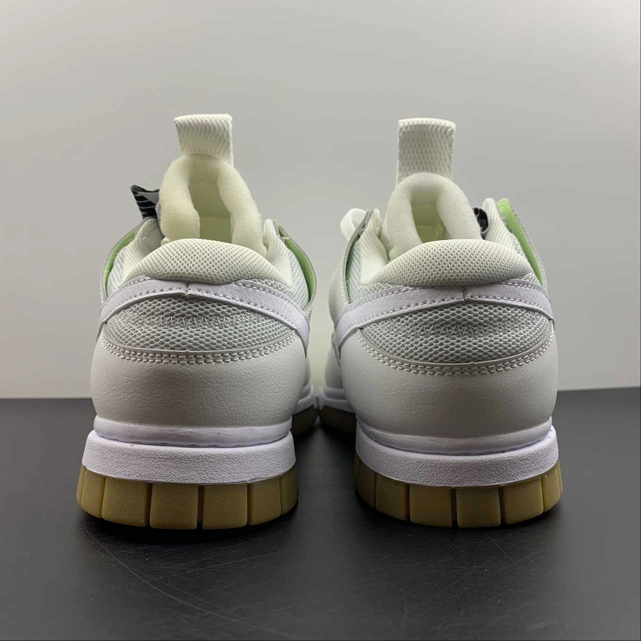 Durable Ripstop Upper Running Style Air Dunk 3.0 Remastered Ligth Grey Brown DV0821-001