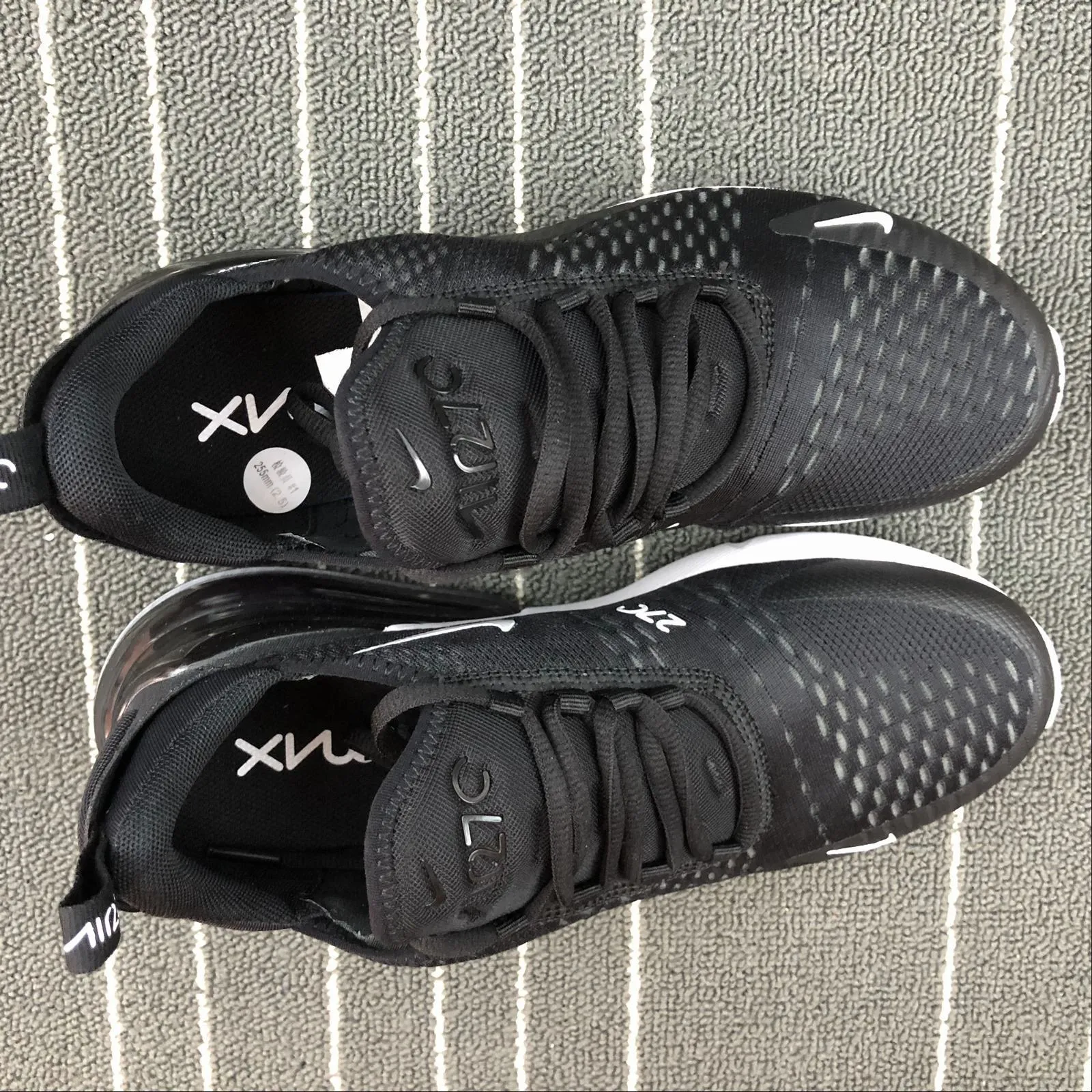 Air Max 270 Black Anthracite-White-Solar Red AH8050-002 odor - control technology Tempo - run