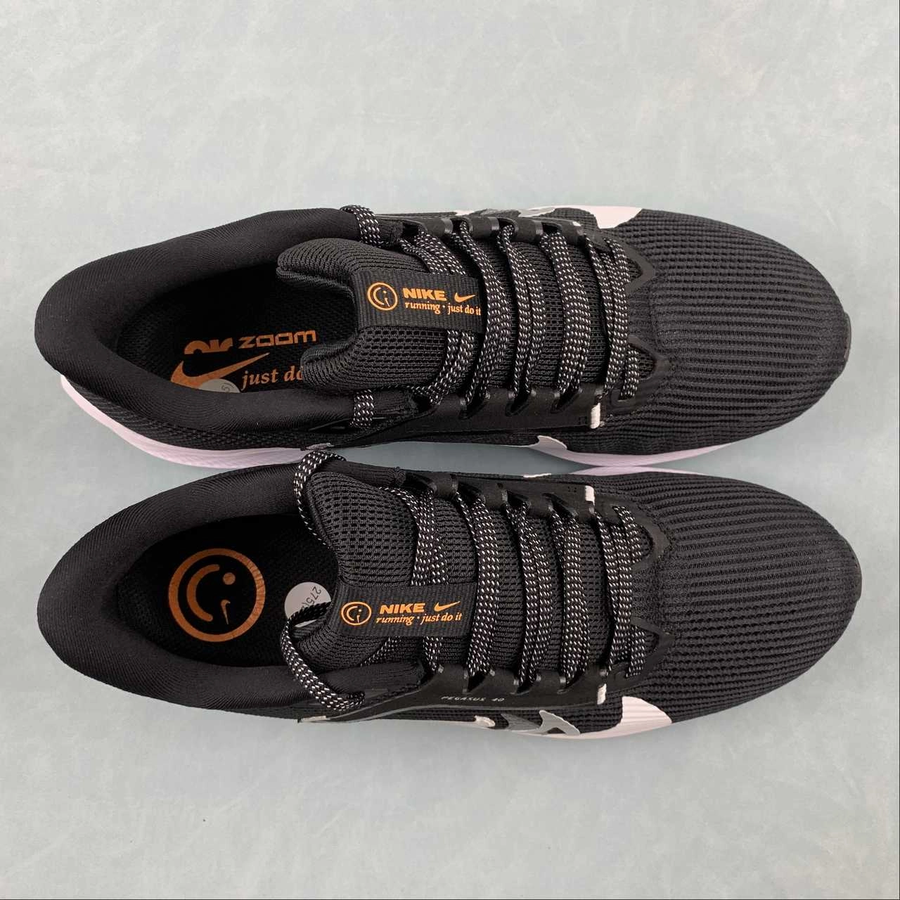 Power Step Air Zoom Pegasus 40 PRM Quadruple Swoosh Black White Bright Mandarin Multi-Color FB7179-001