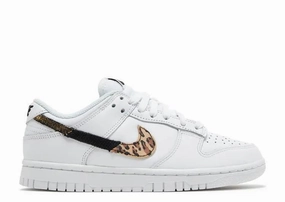 Nike Dunk Low Primal White (W) Contoured Footbed Design Synthetic Upper
