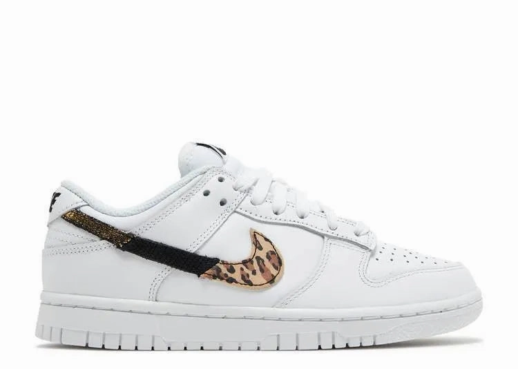 Ultra Light Frame Microfiber Overlay Nike Dunk Low Primal White (W)