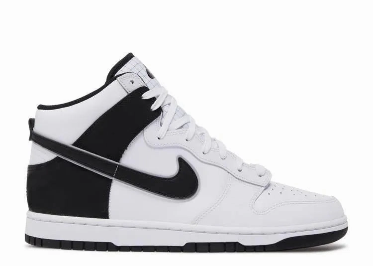 Nike Dunk High White Black Air Circulation System Shock absorbing midsole