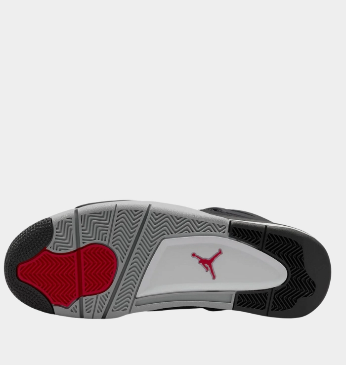 Nike Air Jordan 4 Retro SE Black Canvas Fashionable Easy Cushioning