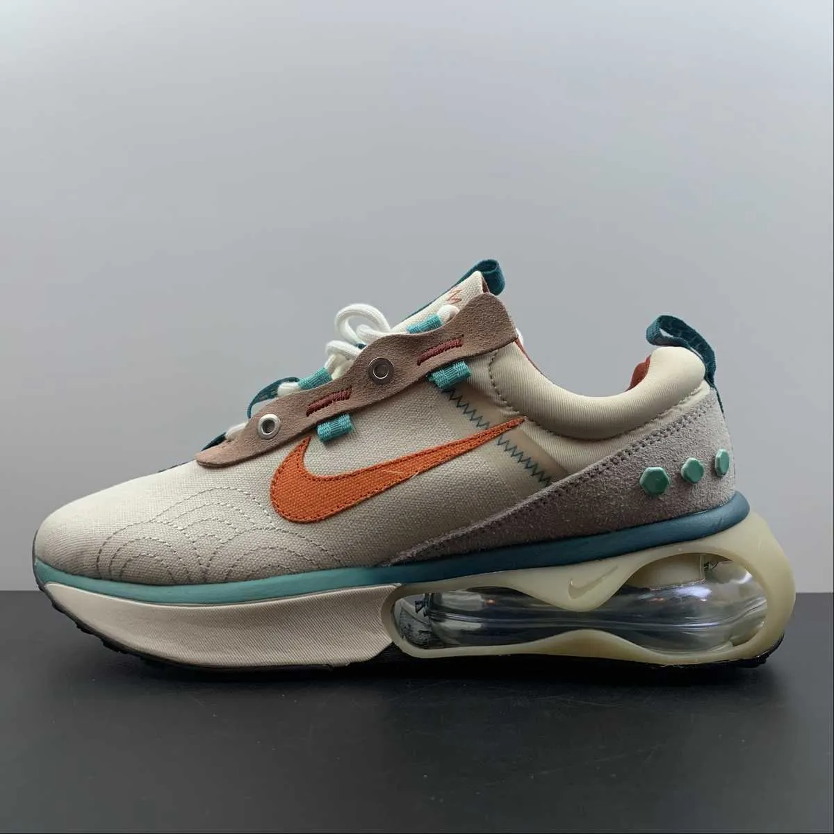 Air Max 2021 Light Orewood Brown Rush Orange DQ4974-181 treadmill running footwear single - density sole shoes