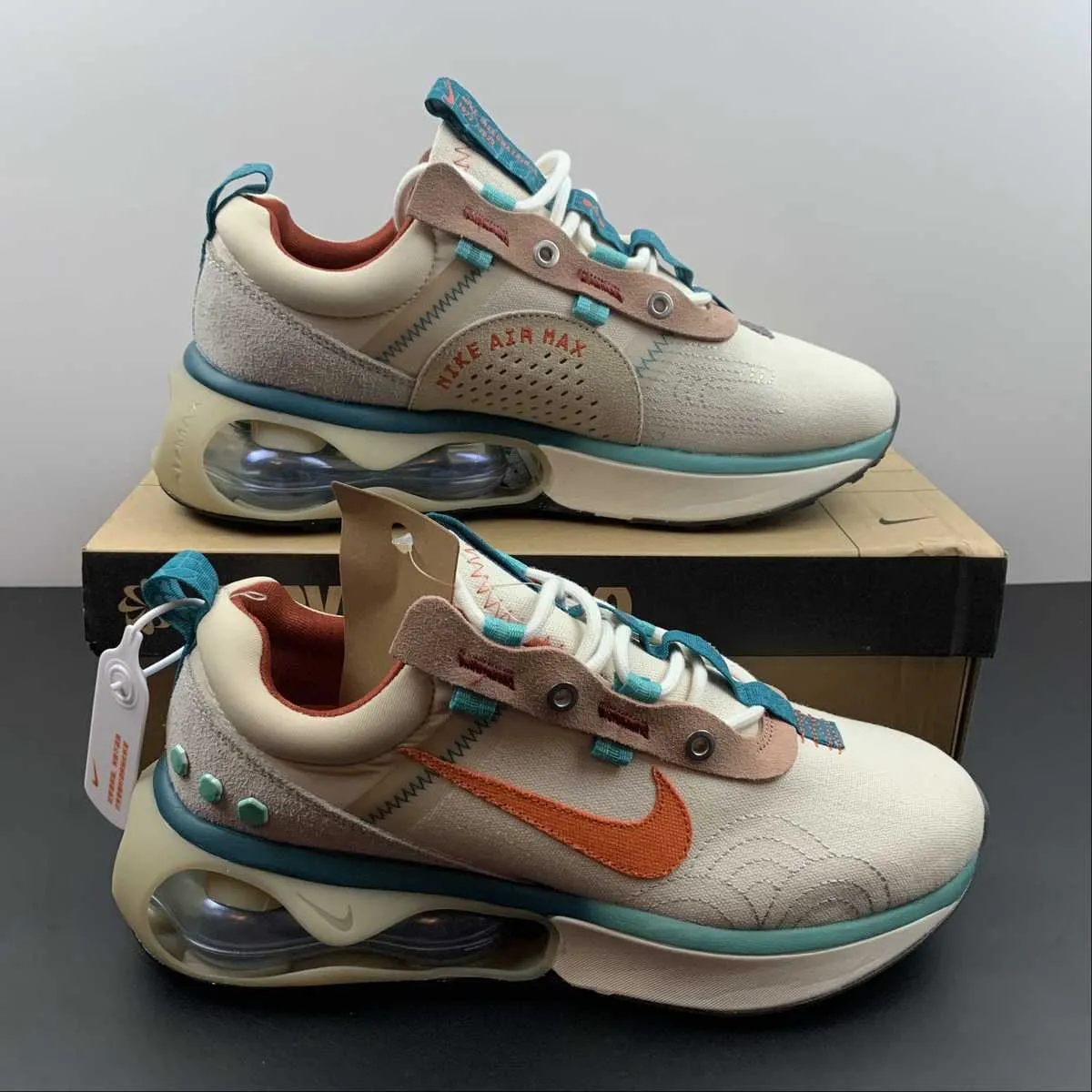 Air Max 2021 Light Orewood Brown Rush Orange DQ4974-181 easy - on design