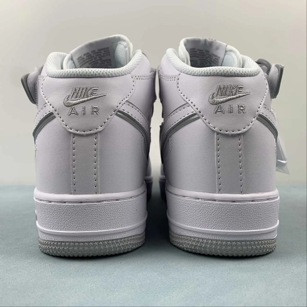Breath Panel Air Force 1 07 Mid White Silver WP5623-836