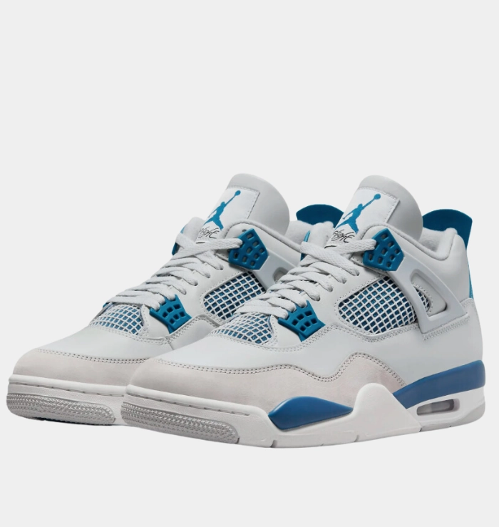 Non Toxic Adhesives Nike Air Jordan 4 Retro Military Blue