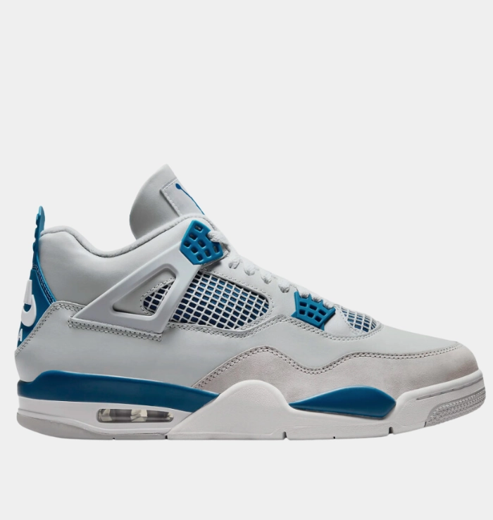 Nike Air Jordan 4 Retro Military Blue Tear Resistant Unbeatable flexibility