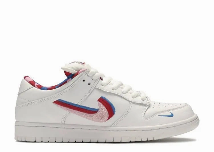 Balanced Support Quick Walk Nike SB Dunk Low Parra