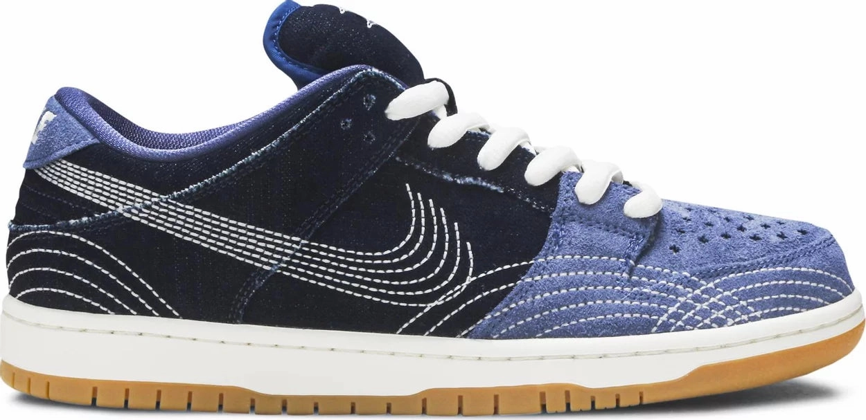 Nike Dunk Low SB Sashiko W Durable Outsole Design