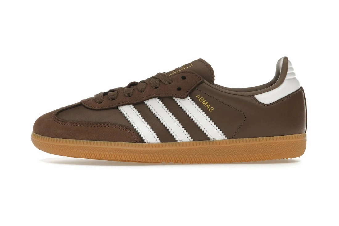 Adidas Samba OG Earth Strata Gum (W) Fashionable Walk Slow Hike