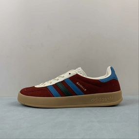 Adidas Gazelle Indoor Collegiate Burgundy Arctic Fuchsia Collegiate Green IG4996 Chill Vibes