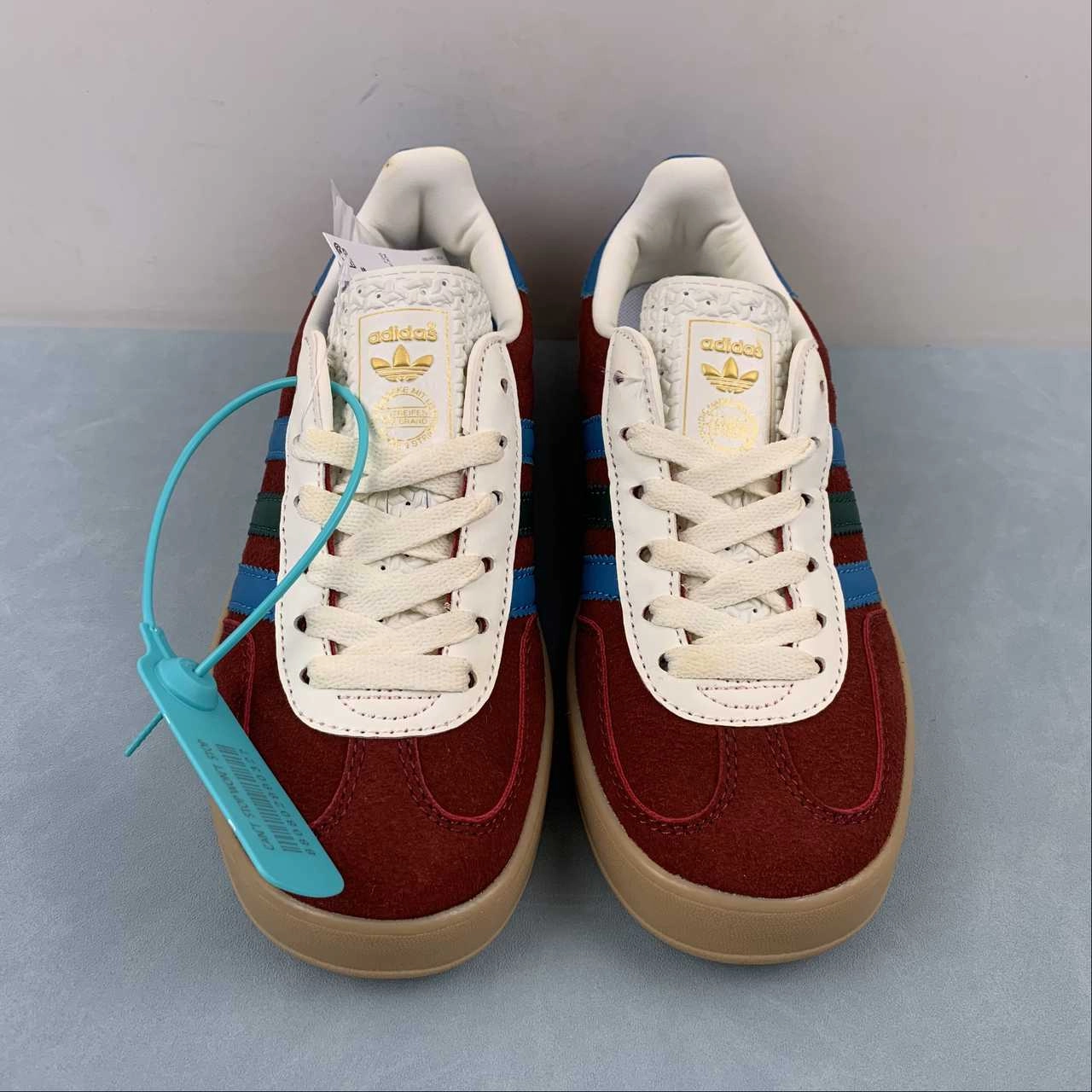 Forest Step Adidas Gazelle Indoor Collegiate Burgundy Arctic Fuchsia Collegiate Green IG4996