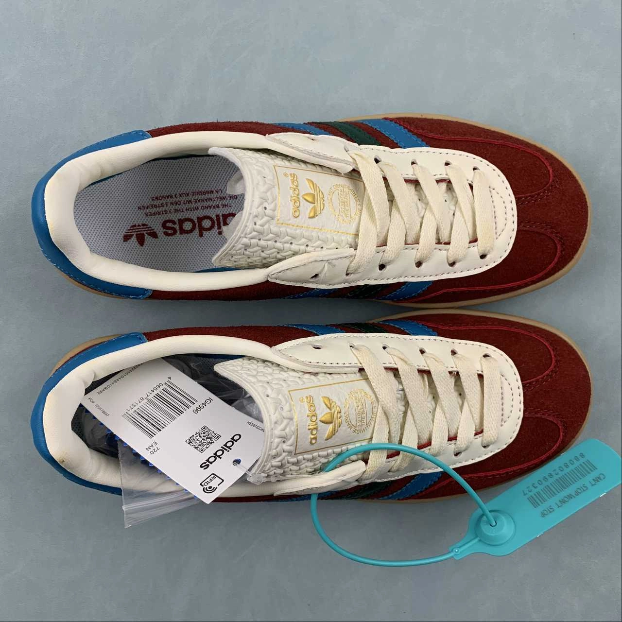 Cushion Boost Adidas Gazelle Indoor Collegiate Burgundy Arctic Fuchsia Collegiate Green IG4996