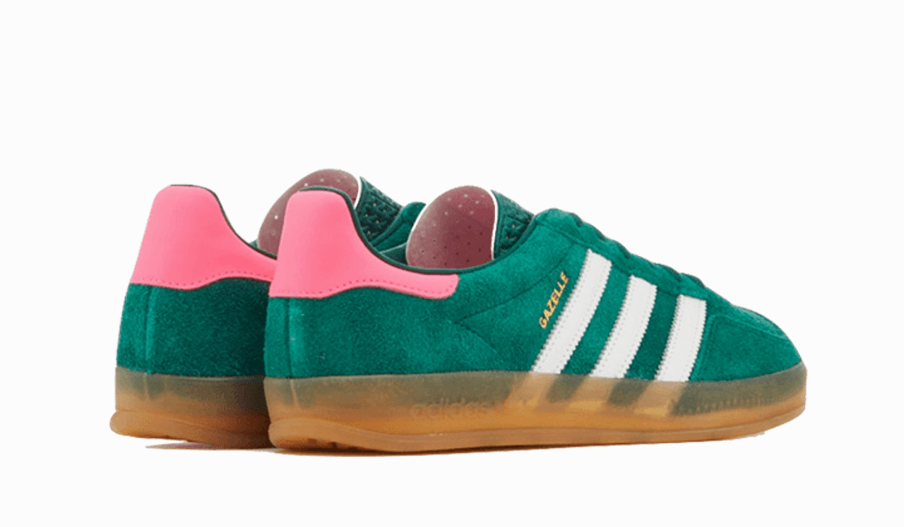 Moon Hike Adidas Gazelle Indoor Collegiate Green Lucid Pink