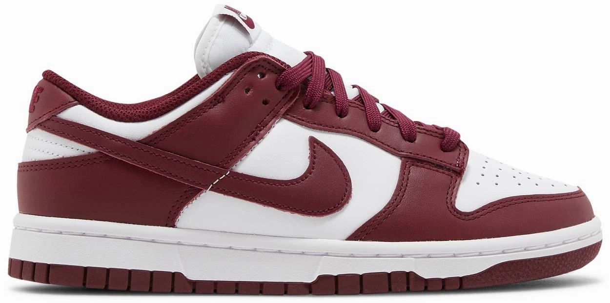Nike Dunk Low Bordeaux W Compression Fit Lining