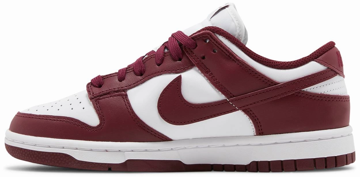 Vegan Leather Nike Dunk Low Bordeaux W
