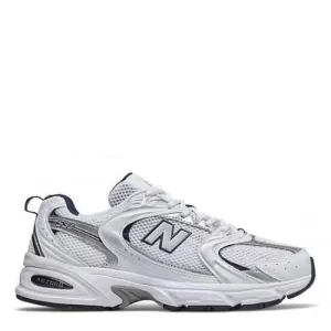 New Balance 530 in White With Natural Indigo