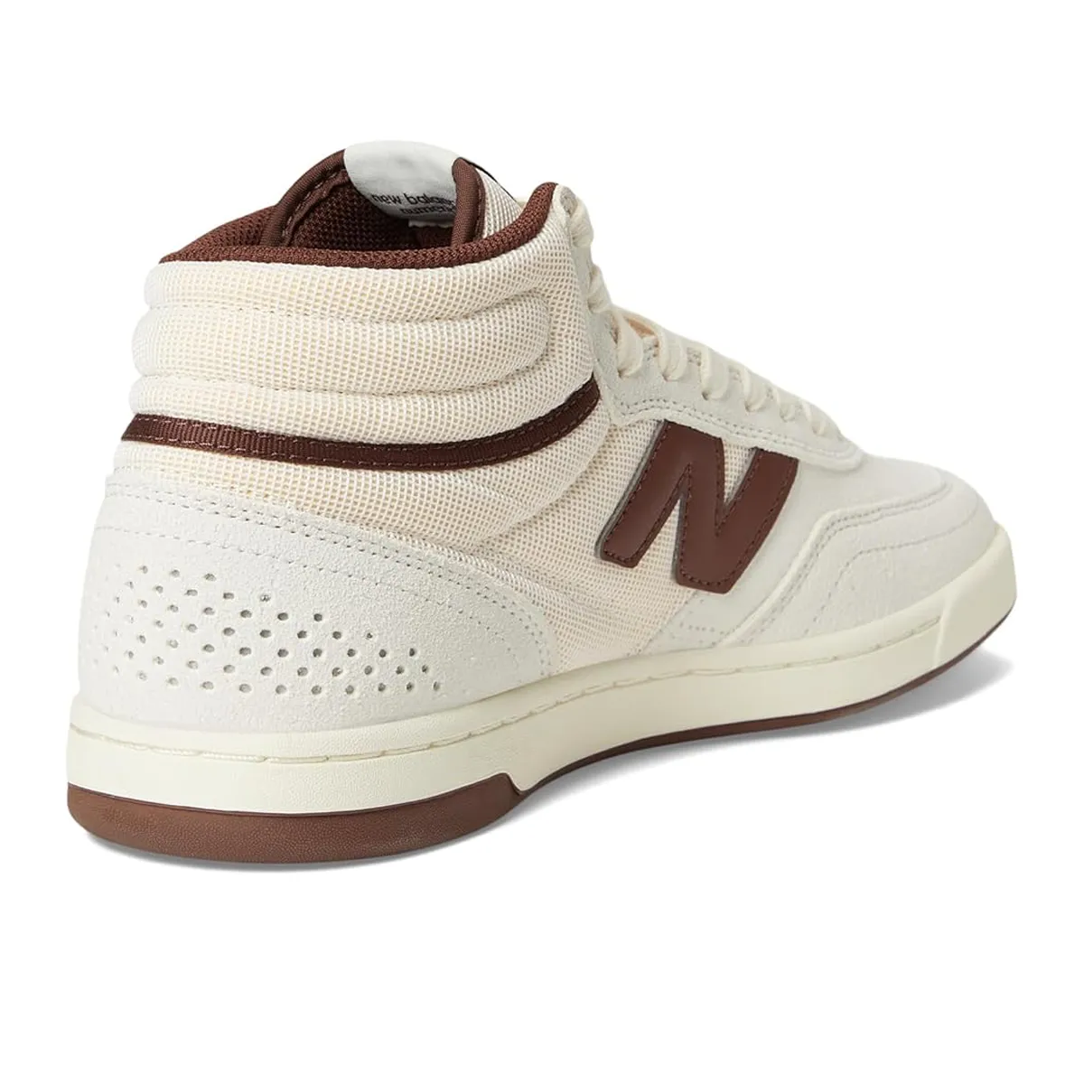 New Balance NM 440 High V2 Shoes - Sea Salt / Dark Brown