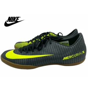 NIKE MERCURIALX VICTORY VI CR7 IC SOCCER SHOES SEAWEED/VOLT 852526-376 Sz:9.5USA