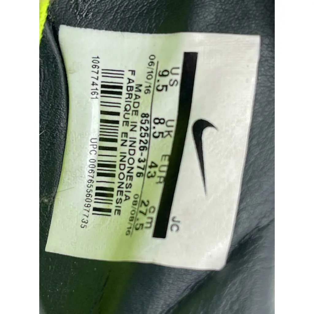 NIKE MERCURIALX VICTORY VI CR7 IC SOCCER SHOES SEAWEED/VOLT 852526-376 Sz:9.5USA
