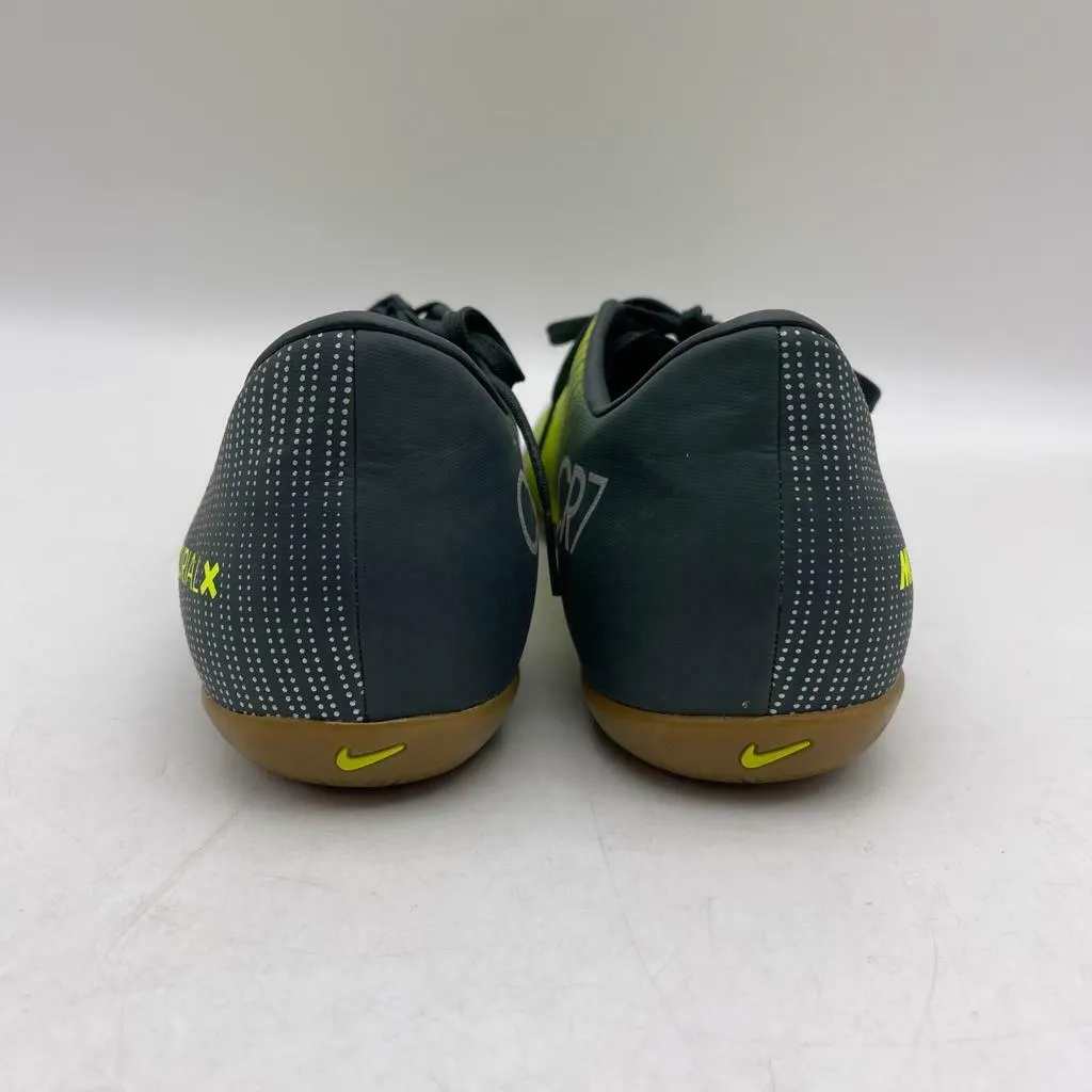 NIKE MERCURIALX VICTORY VI CR7 IC SOCCER SHOES SEAWEED/VOLT 852526-376 Sz:9.5USA