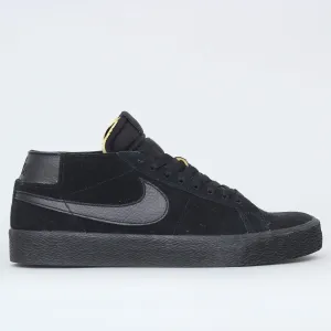 Nike SB Blazer Chukka Shoes Black / Black