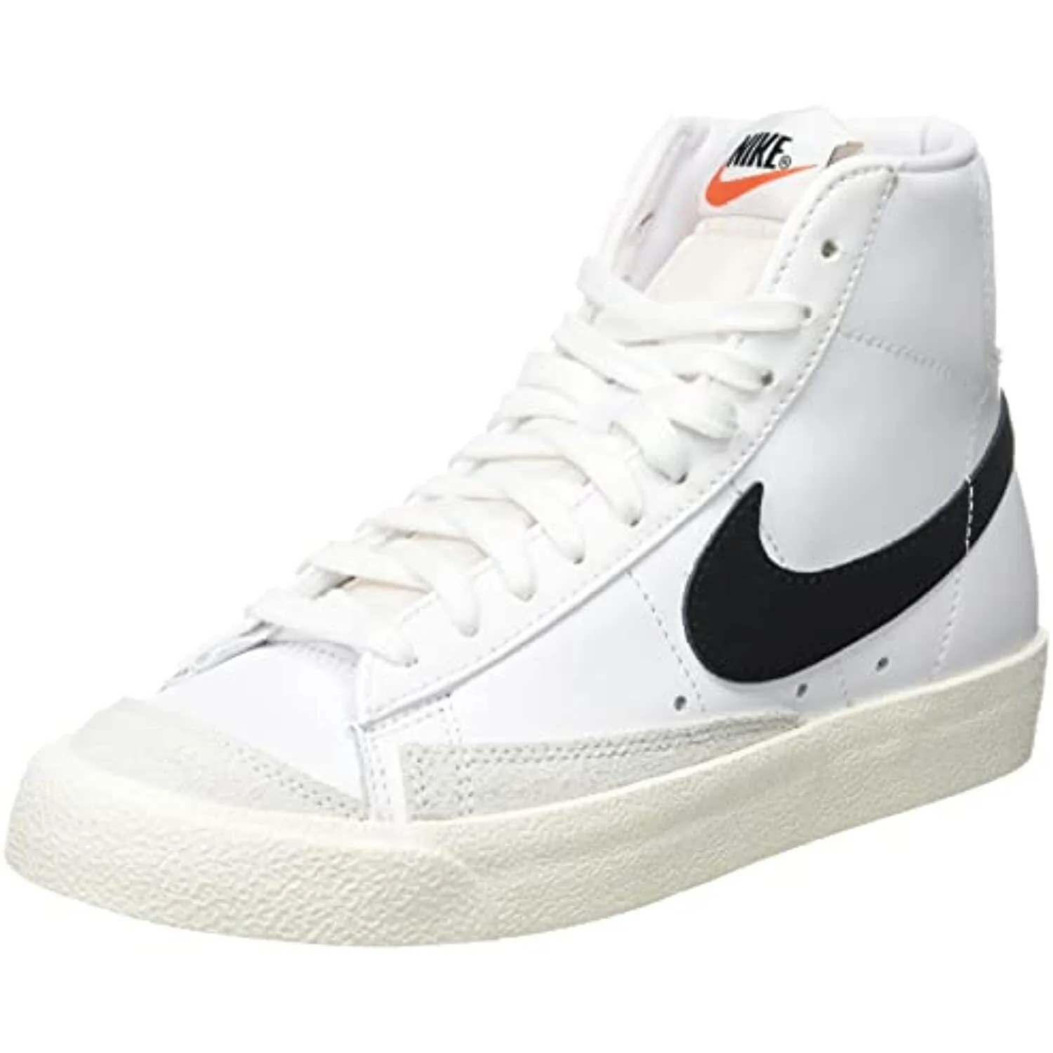 Nike Women's Blazer MID 77 Sneaker, White/Black-sail, 8