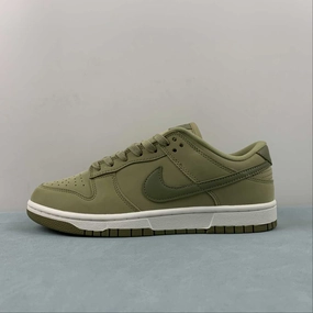 SB Dunk Low Premium Neutral Olive White Sail DV7415-200 Comfort Inserts