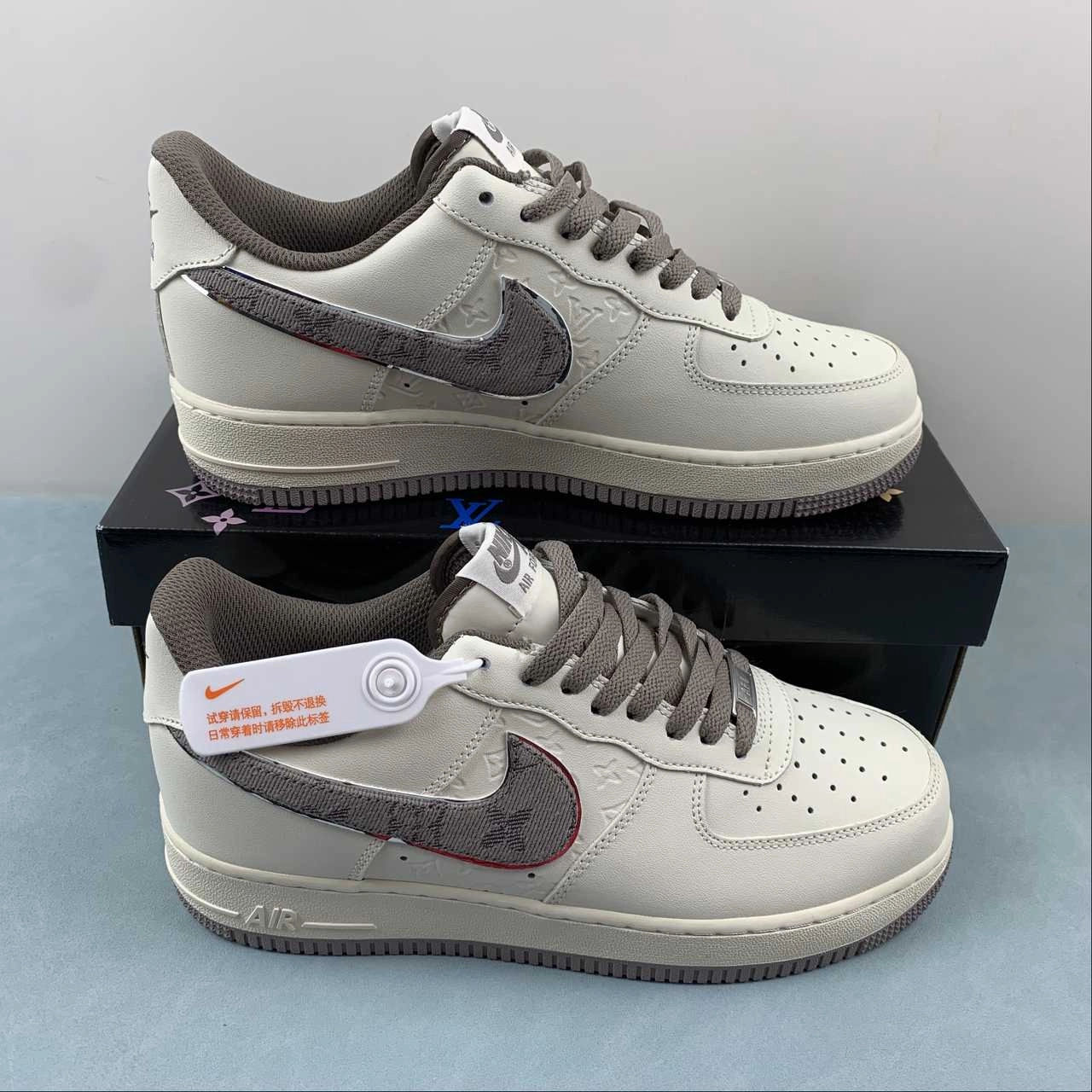 Luxe Look Air Force 1 07 Low LV Off White Grey LV0506-099