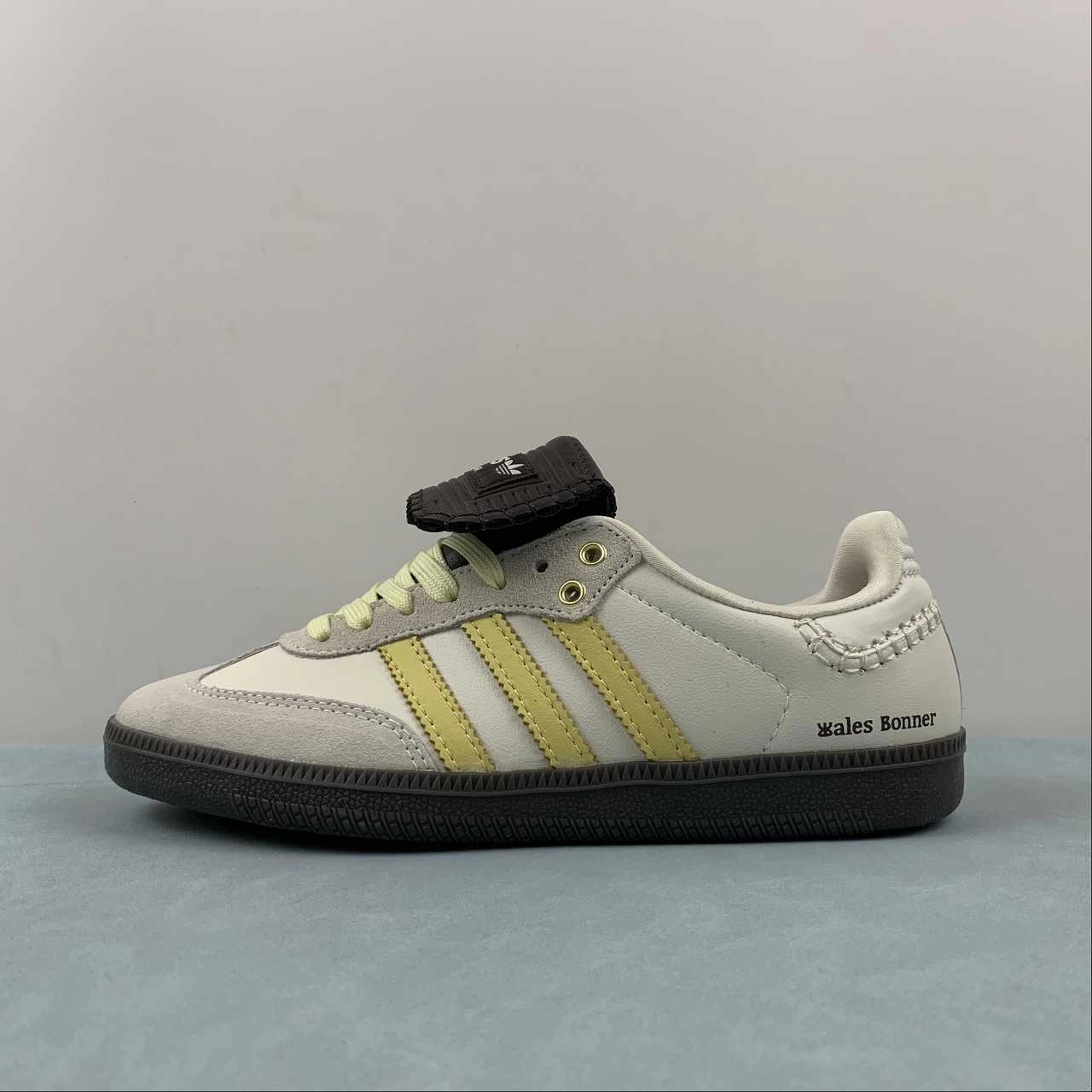 Adidas Samba Wales Bonner Ecrtin Almyel Brown Almyel ID0217 Fresh Steps