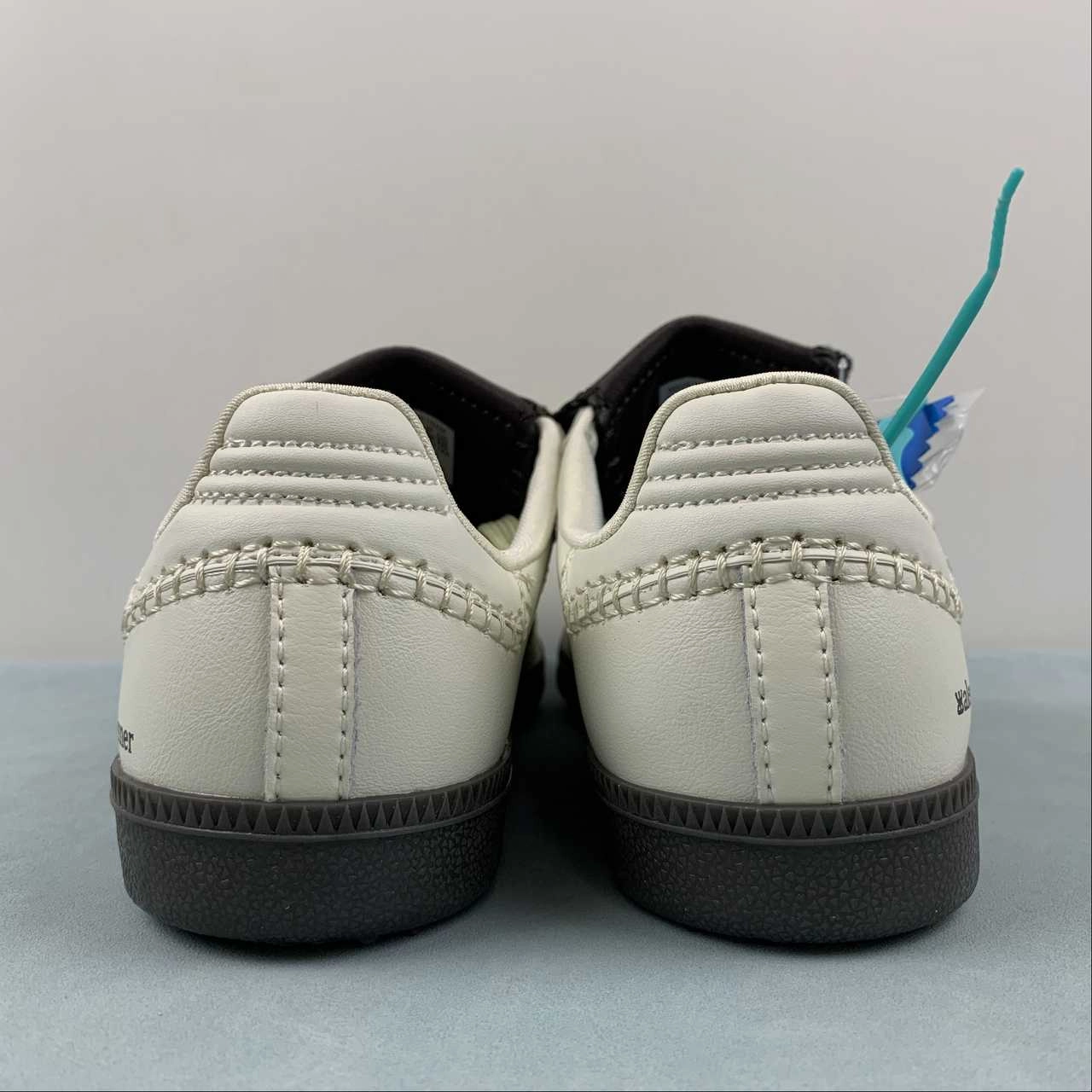 Sleek Mood Comfortable Wear Adidas Samba Wales Bonner Ecrtin Almyel Brown Almyel ID0217